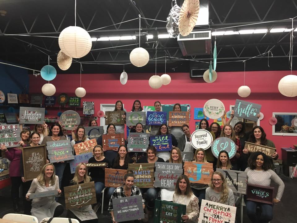 Private- Wood Sign Workshop- Mon Aug 2 @ 6:30pm
